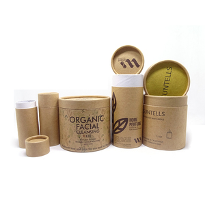 Caja de Cartón de Lujo Personalizada, Cilindro para Perfume, Aceite Esencial, Cosméticos, Tubo de Papel Kraft - Product Image 5
