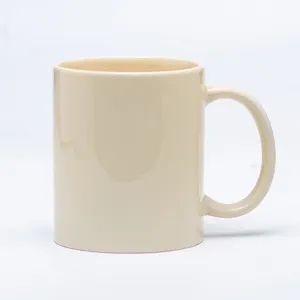 New 11OZ Cream Mug for Sublimation for Personalizing Your Unique Design