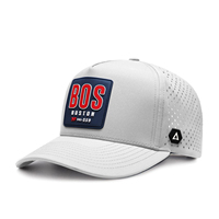 Casquette Snapback Ajustable Personnalisée Performance Respirante Résistante à l'Eau pour Golf et Baseball, Casquette de Sport à Séchage Rapide Découpée au Laser