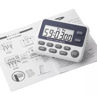 Timer Digital 4 Saluran dengan Alarm untuk Dapur, Laboratorium, dan Ruang Kelas - Harga Pabrik