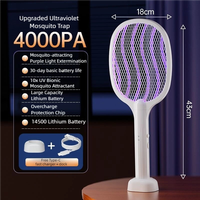 JZ électrique moustique tapette Bug Zapper Rechargeable USB Li batterie insecte contrôle tueur lampe solide anti-moustique dispositif