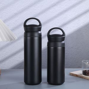 Nueva Taza Japonesa Element Cup de Acero Inoxidable 304 de Doble Capa con Aislamiento al Vacío, Taza de Café Portátil de 500 ml con Asa - Product Image 6