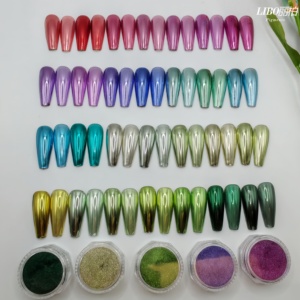 2026 New Arrivals Nail Pigment Powder Metallic Magic Mirror Chrome Powder - Product Image 2