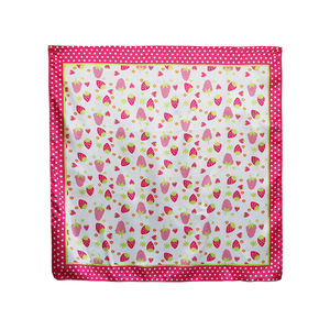 Diseño personalizado Pañuelo de seda Logo estampado Pañuelo de satén Cabeza Pañuelo de seda para el pelo Bandana - Product Image 3