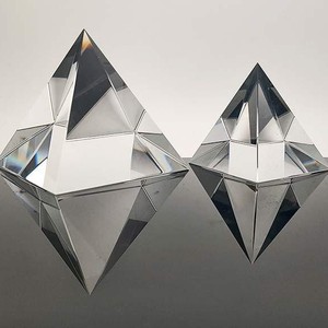 Prisma Óptico K9 de Ângulo Reto Retangular com Revestimento HR em Cristal Transparente para Ensino em Escolas Primárias - Product Image 2