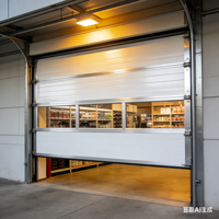Portes de garage et portails SEPPES, porte de garage isolée sur mesure de 9 pieds avec fonction de levage haute performance