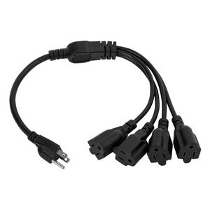 Chúng tôi tiêu chuẩn 120V <span class=keywords><strong>DC</strong></span> cắm để NEMA nữ mở rộng dây 25m chiều dài 5-15r cắm cho máy tính sử dụng PVC dây cáp - Product Image 5