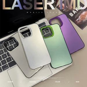 Vente en gros de coque vierge avec impression laser UV pour <span class=keywords><strong>iPhone</strong></span> 11 <span class=keywords><strong>12</strong></span> 13 14 15 Promax 16 17 17 Pro Accessoires de téléphone portable par galvanoplastie - Product Image 2