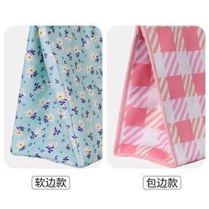 Oxford Cloth Printed Insulated <b>Lunch</b> <b>Bag</b> Large Capacity Portable Lunchbox <b>Bag</b> For Women Summer 2021 - Product Image 4