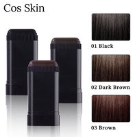 Pewarna Rambut Stick Private Label Black Dressing Wand Alami Berpigmen Tinggi Tahan Lama Tahan Air Aman Anti Keringat Unisex