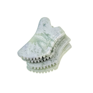 Nuovo Design Custom Guasha <span class=keywords><strong>viso</strong></span> massaggio <span class=keywords><strong>pietra</strong></span> naturale Xiuyan <span class=keywords><strong>giada</strong></span> Gua Sha <span class=keywords><strong>pietra</strong></span> <span class=keywords><strong>per</strong></span> il <span class=keywords><strong>viso</strong></span> scolpire strumento vera <span class=keywords><strong>giada</strong></span> Gua Sha - Product Image 3