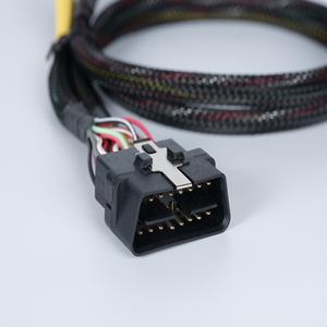 Kabel ekstensi 16 Pin Obdii Obd2 Splitter, konektor ekstensi pria ke Dual Female Y Obd 2 16Pin Splitter - Product Image 2