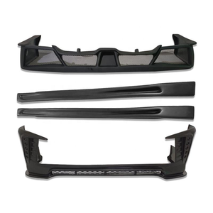Nuevo Kit de Carrocería para Toyota <span class=keywords><strong>Hiace</strong></span> Serie 200 2014-2018, Labio Delantero con Luz LED, Difusor Trasero, Faldones Laterales - Product Image 2