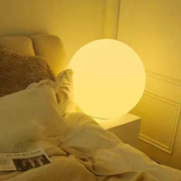 Lampe lunaire transfrontalière grande taille, lumière d'ambiance LED, télécommande, veilleuse moderne, flexible, cadeau de Saint-Valentin