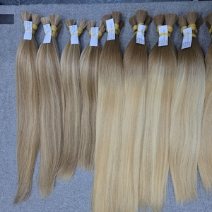 Extensiones de Cabello Humano Virgen Remy Vietnamita Dream Premium, Súper Dobles, Tejido Doble a Máquina, Rubio Decolorado, 8 Pulgadas, Todo Tipo - Product Image 4
