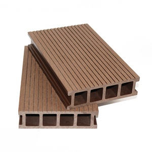 Sẵn Sàng Để Tàu Uốn Wpc Decking Coextruder Ngoài Trời Không Thấm Nước Hồ Bơi Gỗ Nhựa Sàn - Product Image 4