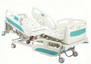 Cama Médica Ajustable con 3 Funciones Manuales AOLIKE para Clínica y Habitación de Hospital, Certificada por CE ISO UKCA - Product Image 4