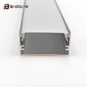 Factory 40*20 Black Customized Outdoor Rgb Led Profile <b>Light</b> for Aluminum Profile <b>Light</b> for Surface Roof 20mm Channel Costmazing - Product Image 3