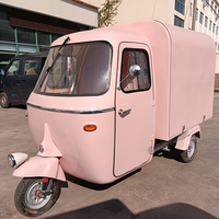 Personnalisé Mini Camion De Nourriture Panier De Crème Glacée Mobile Hot Dog Panier Pas Cher Mobile Électrique Camion De Nourriture Ape Tuk Tuk Tricycle Chariot De Nourriture