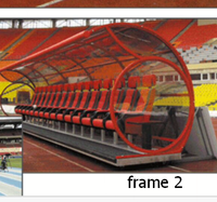 Banc d'entraînement mobile TBX-C avec cadre en acier anti-escalade, banc de football extérieur sur roues, pieds réglables, facile à déplacer pour utilisation sur terrain