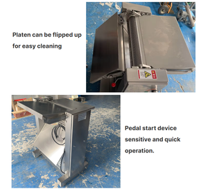 Machine à trancher le bœuf et à éviscérer le porc entièrement automatique avec moteur, haute rigidité, capacité de production de <span class=keywords><strong>24</strong></span> m/min - Product Image 3