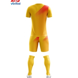 New Arrival Quick Dry Football Jersey Adult Soccer Wear Customized Soccer Sports Wear Shirt Soccer Jersey Sets - Product Image 4