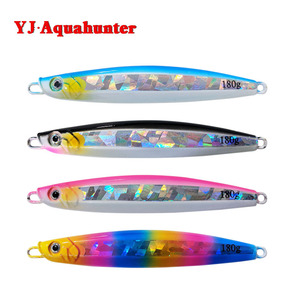 Señuelo de Pesca Lento Giratorio Láser Colorido de 180g para Agua Salada, Señuelo para Pesca desde Barco - Product Image 4