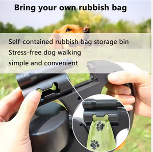 All'ingrosso di lusso regolabile doppio Nylon retrattile guinzaglio per cani modello solido per due cani con comodo materiale in PVC - Product Image 4