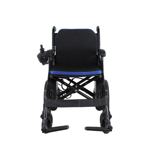 Sedia a Rotelle Elettrica Semplice con Batteria Laterale e Ruote in Acciaio da 16 Pollici - Product Image 3