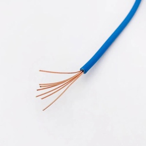 Fil de bâtiment à un noyau 1.5mm ² toronné 6491B H07Z-R LSZH 7x0.53mm vert jaune rouge bleu couleur câble cuivre - Product Image 3