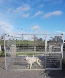 Kandang Anjing Besar Jaring Kawat Tugas Berat Luar Ruangan 2022 untuk Peternakan - Product Image 4