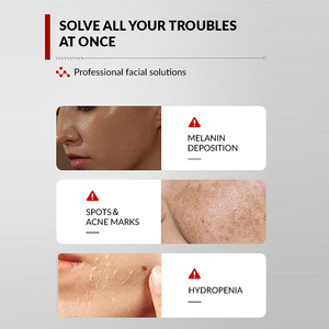 Crema viso antiossidante antirughe con acido ialuronico, niacinamide, sbiancante, correttore per macchie scure, per la cura della pelle. - Product Image 4