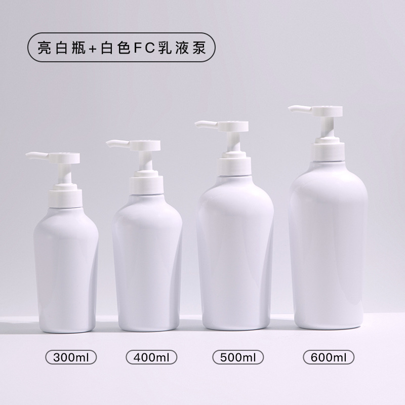 ปั๊มโลชั่น FC สีขาวขวดสว่าง