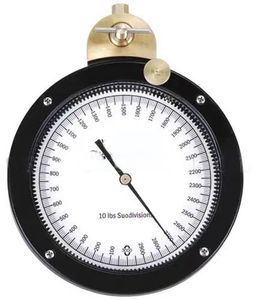 Premium Quality CG604 6 Inch Wireline <b>Weight</b> Indicator Fluid Filled Wireline Line Pull Gauge for Wireline Service Trucks <b>Free</b> Sh - Product Image 2