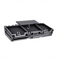 Valise de transport classique anti-poussière OEM étanche en aluminium+MDF avec fermeture à boucle, 2-3 compartiments, protection multifonctionnelle 60x40x20cm