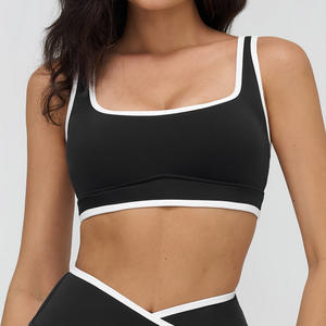 Reggiseno Sportivo Rosa Chiaro Sexy e Morbido per Giovani Donne, con Spalline Spesse per Fitness e Sport - Product Image 5