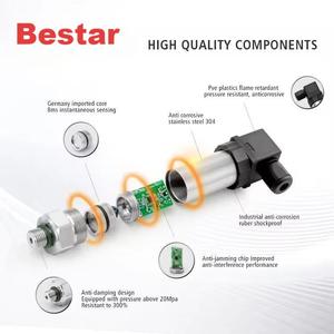 Bst cảm biến áp suất <span class=keywords><strong>4</strong></span>-<span class=keywords><strong>20mA</strong></span> dầu nước áp suất không khí Đo lường 316 thép không gỉ máy phát áp lực đầu dò - Product Image 3