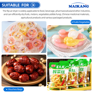 เครื่องอบแห้งผลไม้แบบขนานสำหรับลูกพลับ มะนาว และผลไม้เมืองร้อน <span class=keywords><strong>ราคา</strong></span>โรงงาน พร้อมบรรจุภัณฑ์แบบอ่อน - Product Image 6
