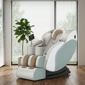 Fauteuil de massage par gravité, 20 programmes de massage automatiques, rouleaux extensibles pour les jambes et les pieds, fonction de raclage, luxe pour la maison - Product Image 1