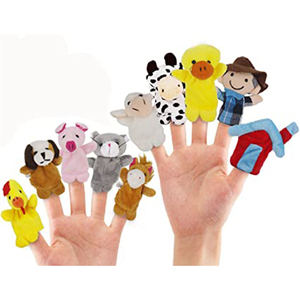 <span class=keywords><strong>2025</strong></span> bán buôn giáo dục đồ chơi Comforter siêu mềm sang trọng tùy chỉnh động vật con rối ngón tay cho trẻ em đầy PP bông - Product Image 1