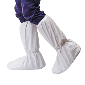 Couvre-botte antidérapant antidérapant avec semelle EVA SMS Couvre-chaussures <span class=keywords><strong>jetables</strong></span> imperméables Couvre-chaussures - Product Image 6