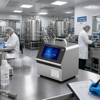 Compteur laser de bureau fiable pour l'analyse de la propreté et de la contamination des pièces automobiles