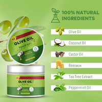 Nouveau Gel Coiffant et Pommade Cire Bio Factory Edge pour Tresses, Brillance Intense, Végan et Sans Alcool, pour Extensions Capillaires