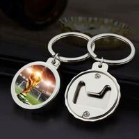 30 styles d'ouvre-bouteilles en métal, porte-clés, porte-clés à sublimation, mini ouvre-bouteilles à bière, cadeaux, ouvre-bouteilles vierges personnalisables, porte-clés