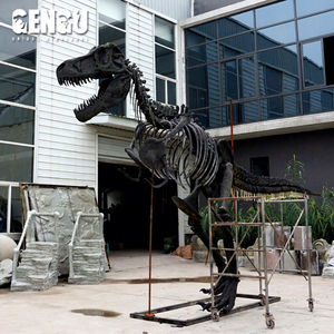<span class=keywords><strong>Esqueleto</strong></span> Mamont <span class=keywords><strong>de</strong></span> dinosaurio <span class=keywords><strong>de</strong></span> Metal Artificial para interiores para guardería escolar, aeropuerto o decoración <span class=keywords><strong>de</strong></span> centro comercial - Product Image 1