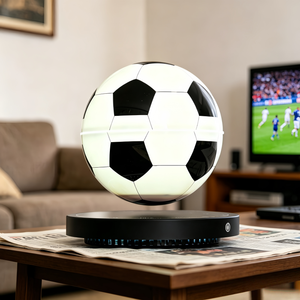 Modern Magnetic Levitation Soccer Lamp RGB Color Floating Football LED <b>Light</b> Home Desktop Decor - Product Image 2