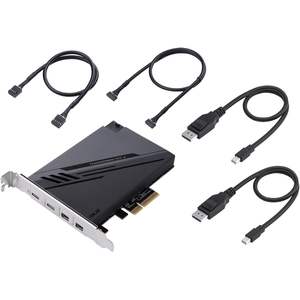Tarjeta ASUS ThunderboltEX 4 PCI Express con puertos Thunderbolt 4 USB Tipo C y Mini DP para transferencia de datos de alta velocidad - Product Image 2