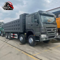 Camion benne basculante d'occasion Sinotruk HOWO 8x4 de haute qualité, robuste, 400 CV, capacité de chargement de 30 tonnes