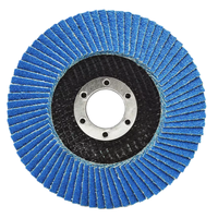Disque à lamelles abrasif en acier inoxydable haute dureté de 4 pouces pour meuleuse d'angle, pour le débavurage du bois et du métal