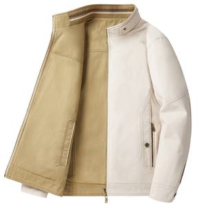 Veste en coton pour homme, nouvelle collection printemps, style camouflage, col montant, deux en un - Product Image 1